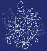 Snowy Edelweiss Filigree