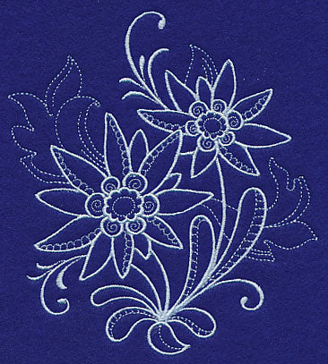 Snowy Edelweiss Filigree
