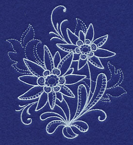 Snowy Edelweiss Filigree