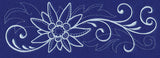 Snowy Edelweiss Border Filigree
