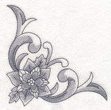 Classic Christmas Poinsettia Corner