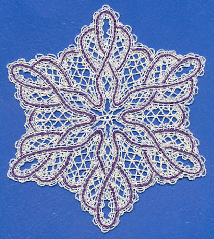 Snowflake Revival (Battenburg Lace)