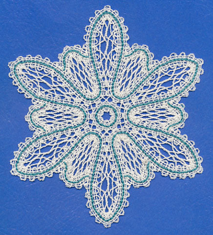 Snowflake Dance (Battenburg Lace)