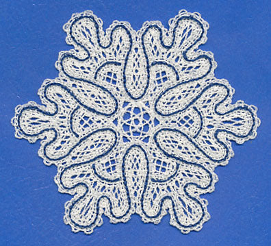 Snowflake Grace (Battenburg Lace)
