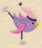 Frosty Feathers Bird 4