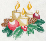 Christmas Candles (Toile)