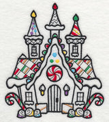 Gingerbread House 1 (Blackwork)