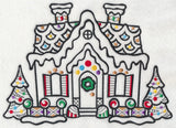 Gingerbread House 2 (Blackwork)