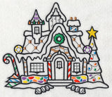 Gingerbread House 4 (Blackwork)