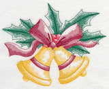 Christmas Bells and Holly (Toile)