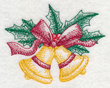 Christmas Bells and Holly (Toile)