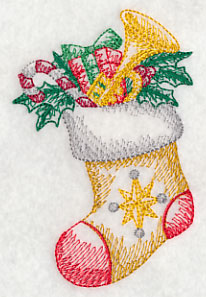 Christmas Stocking (Toile)