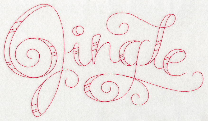 Jingle (Redwork)