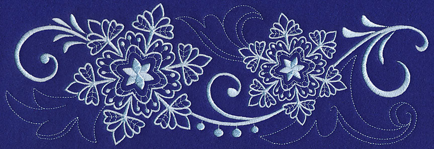 Snowstorm Border Filigree