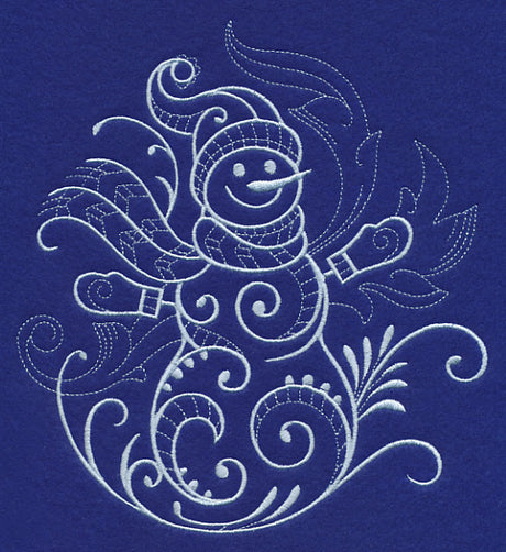 Snowman Storm Filigree