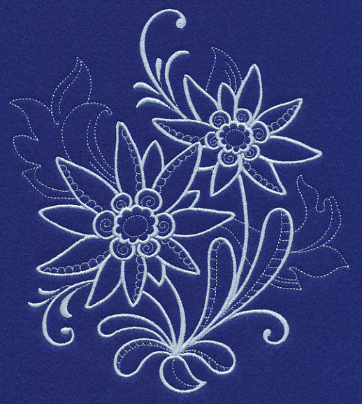 Snowy Edelweiss Filigree