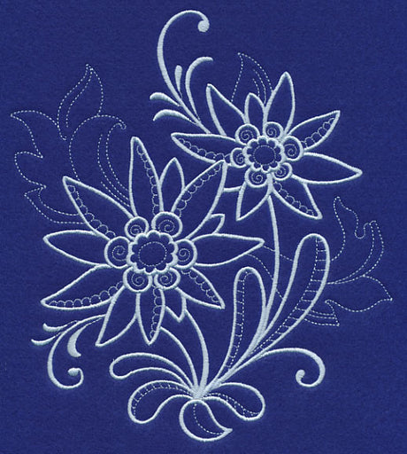 Snowy Edelweiss Filigree