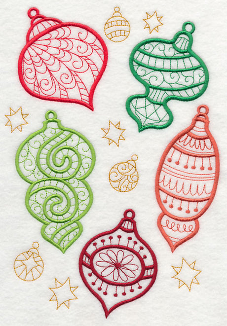 Delicate Ornaments Collage