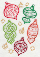 Delicate Ornaments Collage