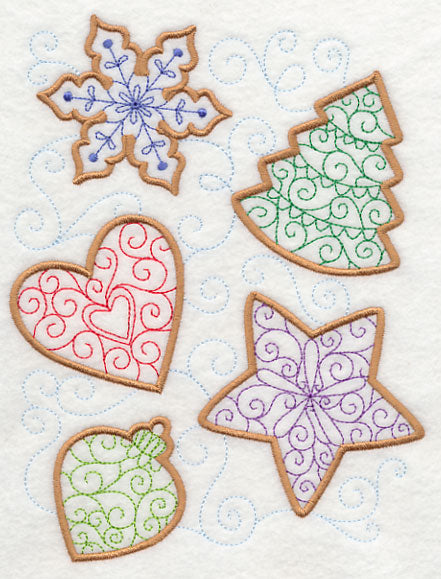 Christmas Cookie Collage