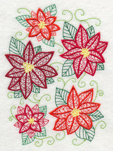 Pretty Poinsettia Collage