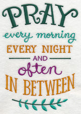 Pray Every Morning