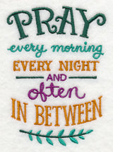 Pray Every Morning