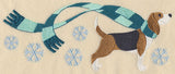Wrapped Up In Winter Beagle