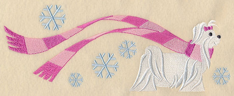 Wrapped Up In Winter Maltese