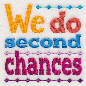We Do Second Chances