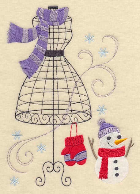 Winter Dress Form