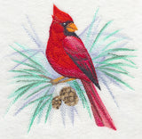 Cardinal (Male) in Watercolor