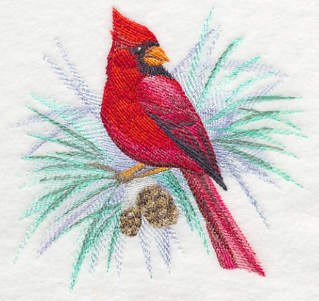 Cardinal (Male) in Watercolor