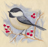 Chickadee in Watercolor
