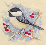 Chickadee in Watercolor