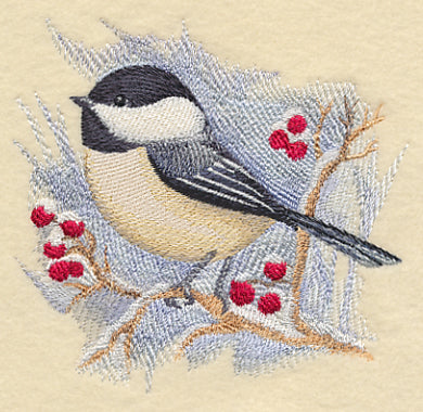 Chickadee in Watercolor