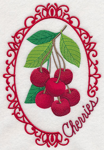 Fruit Cameo - Cherries