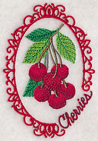 Fruit Cameo - Cherries