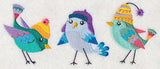 Fashion Birds in Winter Wear 2