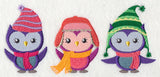 Fashion Owls in Winter Wear