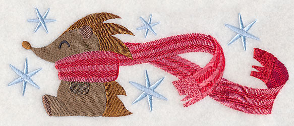 Wrapped Up In Winter Hedgehog