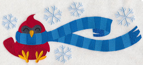Wrapped Up In Winter Cardinal