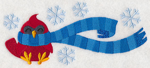 Wrapped Up In Winter Cardinal