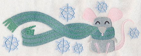 Wrapped Up In Winter Mouse