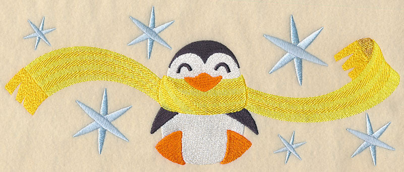 Wrapped Up In Winter Penguin