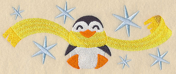 Wrapped Up In Winter Penguin