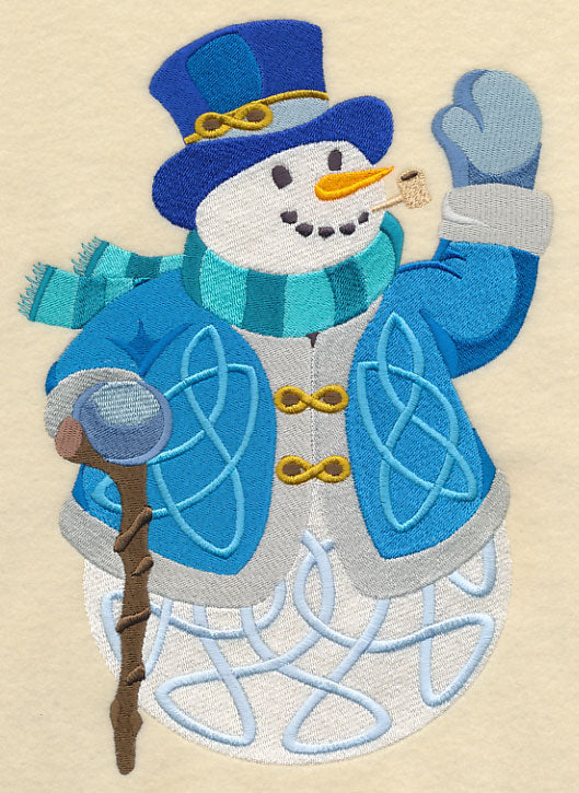 Celtic Snowman
