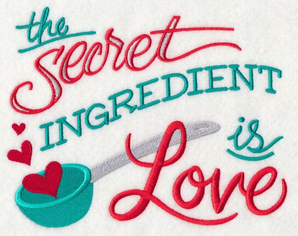 Secret Ingredient Is Love