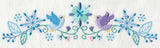 Frosty Foliage & Winter Bird Border