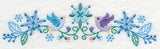 Frosty Foliage & Winter Bird Border